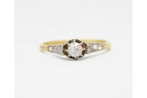 1920's Diamond Solitaire Ring
