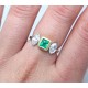 Emerald and Diamond ring