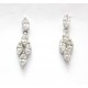 Marquise Shape Diamond Drop Earrings