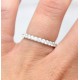 Half Eternity Diamond ring