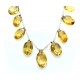 Citrine and Seed pearl necklace