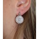 Edwardian Diamond Cluster Earings