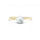Old Mine cut Solitaire ring