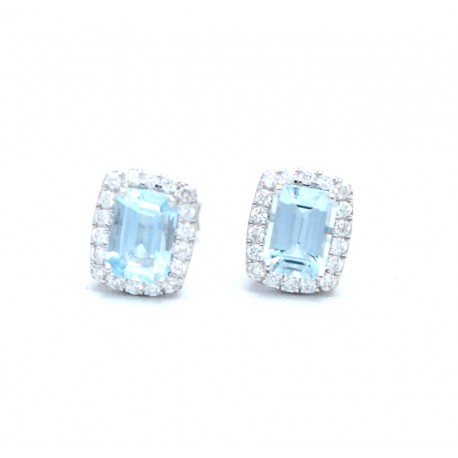 prouds aquamarine earrings