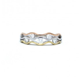 Rain-dance diamond ring