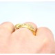18ct yellow gold Buckle ring