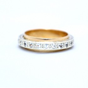 Full eternity diamond ring
