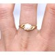 Pearl and diamond ring