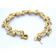 Vintage Diamond set gold bracelet