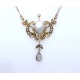 Edwardian Mabe pearl necklace
