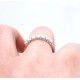 Seven stone diamond ring