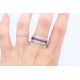 Day and night. ruby, sapphire and diamond ring