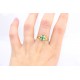Antique Emerald and diamond cluster ring