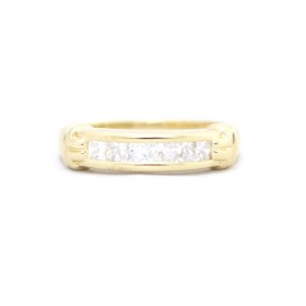 Diamond six stone ring