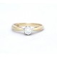 Solitaire diamond ring