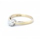 Solitaire diamond ring