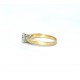 Diamond solitaire ring