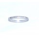 Half eternity diamond ring