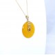 Yellow jade pendant