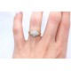 Diamond cluster ring