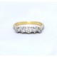 Diamond five stone ring