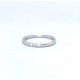 Diamond half eternity ring