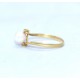 Pearl and diamond ring