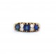 Sapphire and diamond ring