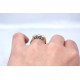 Diamond three stone ring