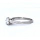 Solitaire diamond ring