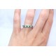 Emerald and diamond ring