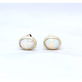 Opal earrings