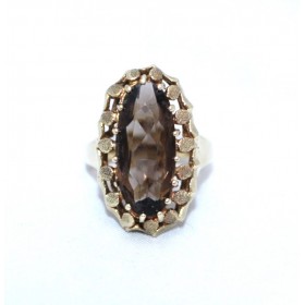 Smoky Quartz ring