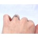 Diamond ring with halo