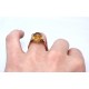 Citrine ring set in 18ct yellow gold