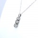 Diamond drop pendant