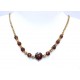 Garnet set necklace