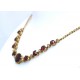 Garnet set necklace