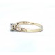 Diamond solitaire ring