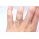 Diamond solitaire ring