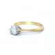 Solitaire diamond ring