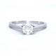 Diamond solitaire ring