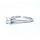 Diamond solitaire ring