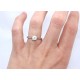 Diamond solitaire ring