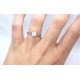 Diamond solitaire ring