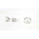 Diamond stud earrings