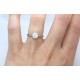 Diamond solitaire ring