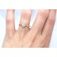 Diamond solitaire ring