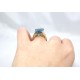 Large Blue Topaz ring