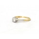 Diamond solitaire ring